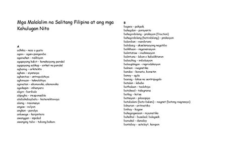 kahulugan in English .